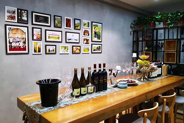 Aresca wijnhuis drankgelegenheid