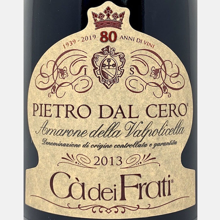 Etiket Amarone della Valpolicella DOCG Pietro Dal Cero – 2013 FRATI04013_2